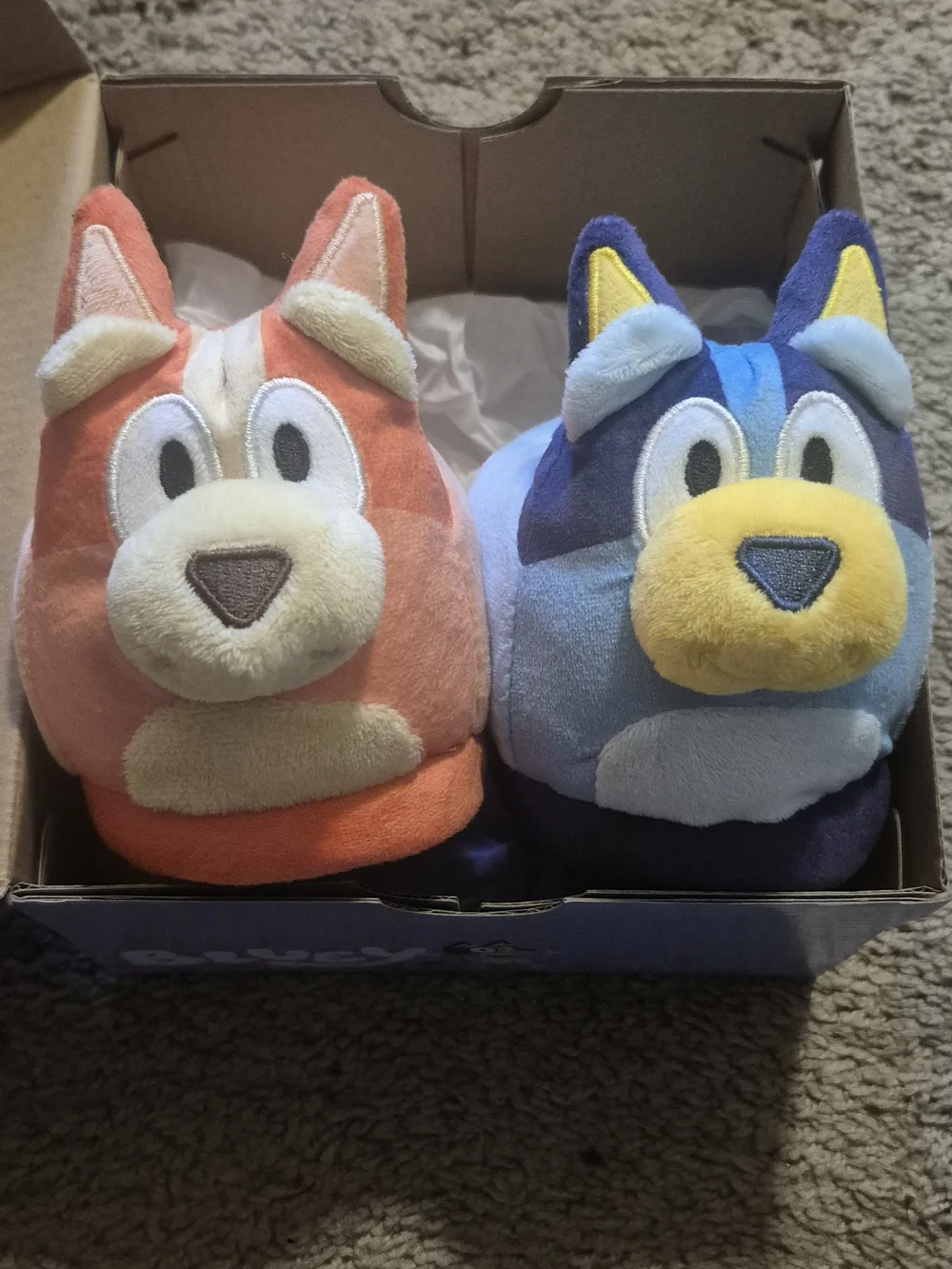 Bluey Slippers - Brand New With Box!! Never Worn